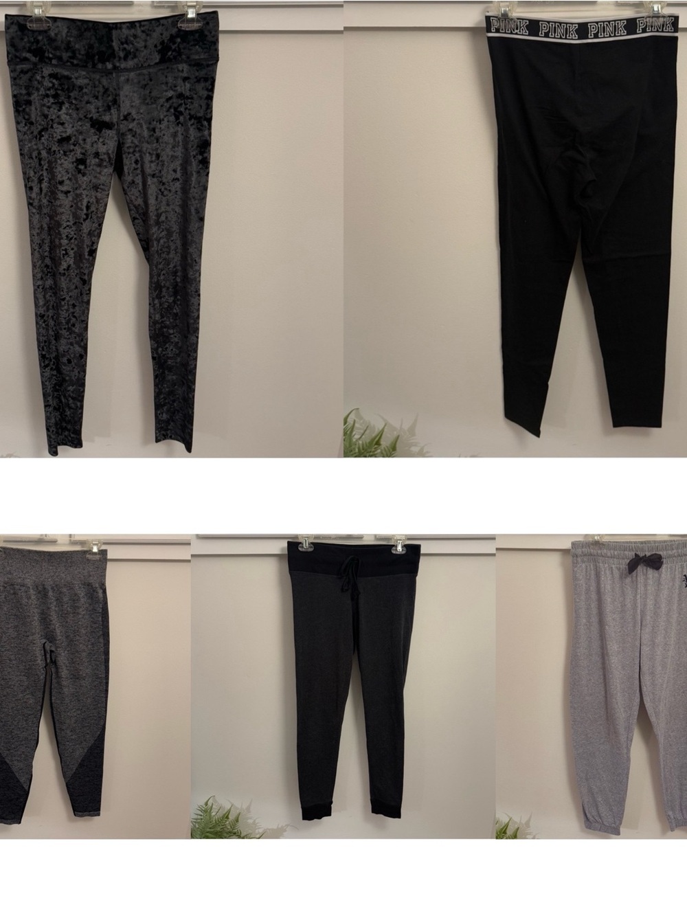 5 Pairs Victoria's Secret Leggings and Joggers Size M